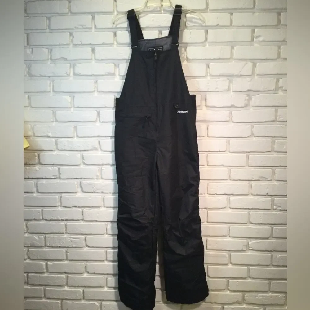 Arctix Kids Black Insulated Bib Overalls XL/18